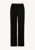 By-Bar Adil gloss crickle black pant
